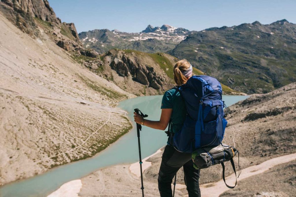 Quel équipement pour un trek dans le massif des Cerces. crédit photo : Clara Ferrand - blog Wildroad