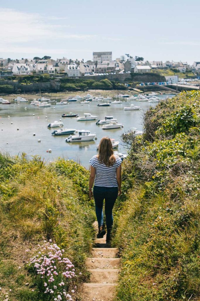Le port du Conquet en Bretagne. crédit photo : Clara Ferrand - blog Wildroad