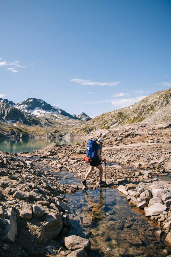 Le massif de Belledonne et le plateau des 7 Laux. crédit photo : Clara Ferrand - blog Wildroad