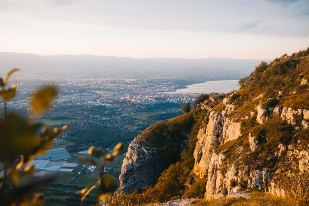Le mont Salène et le balcon de Genève. crédit photo : Clara Ferrand - blog Wildroad