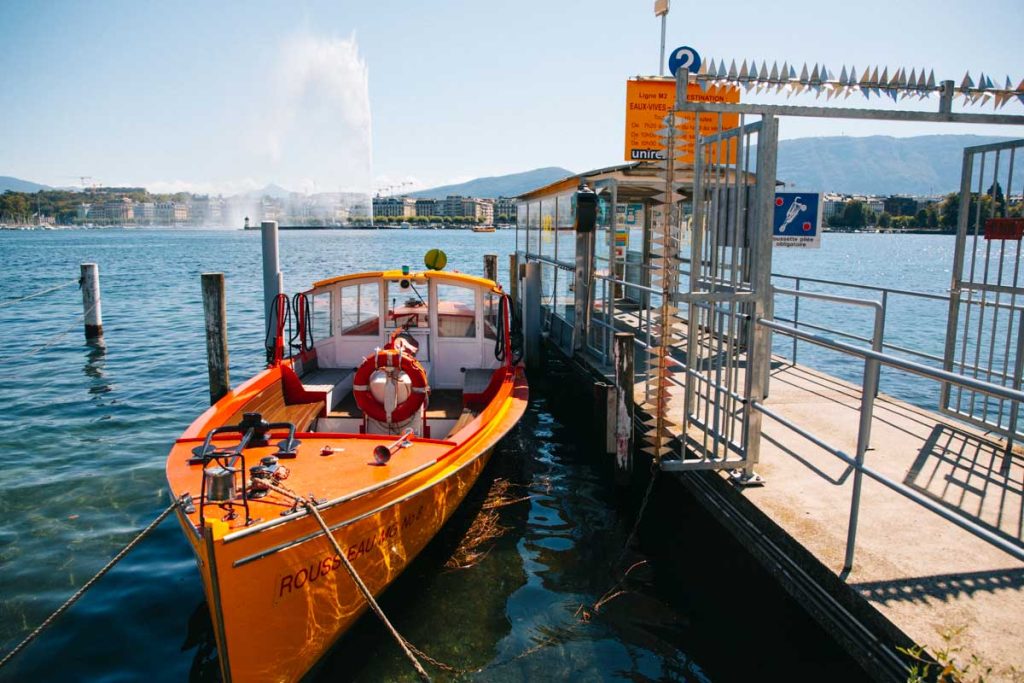 Se déplacer en bateau avec les mouettes de Genève sur le Léman. crédit photo : Clara Ferrand - blog Wildroad