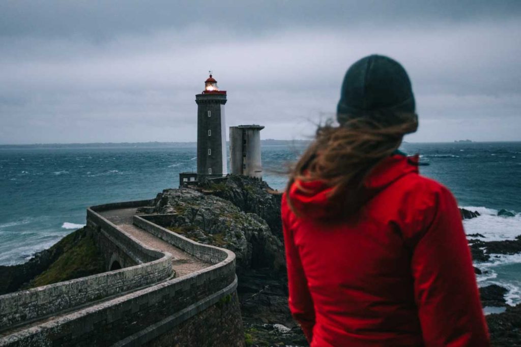Le phare du petit Minou en Bretagne, un des plus beau phare de France. crédit photo : Clara Ferrand - blog Wildroad