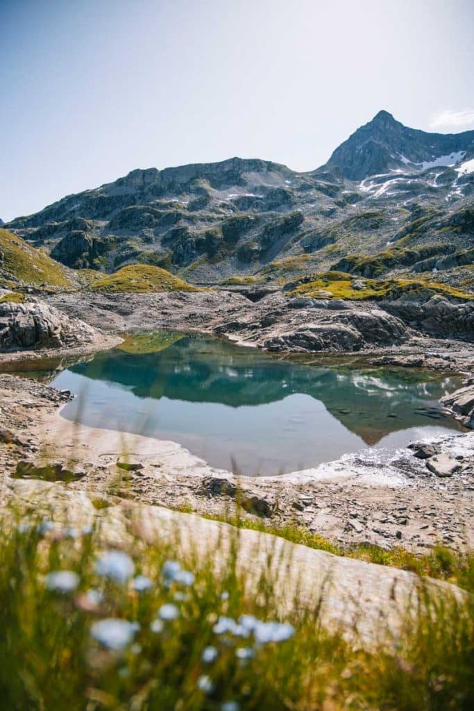 Le plateau des lac des 7 Laux en Isère. crédit photo : Clara Ferrand - blog Wildroad