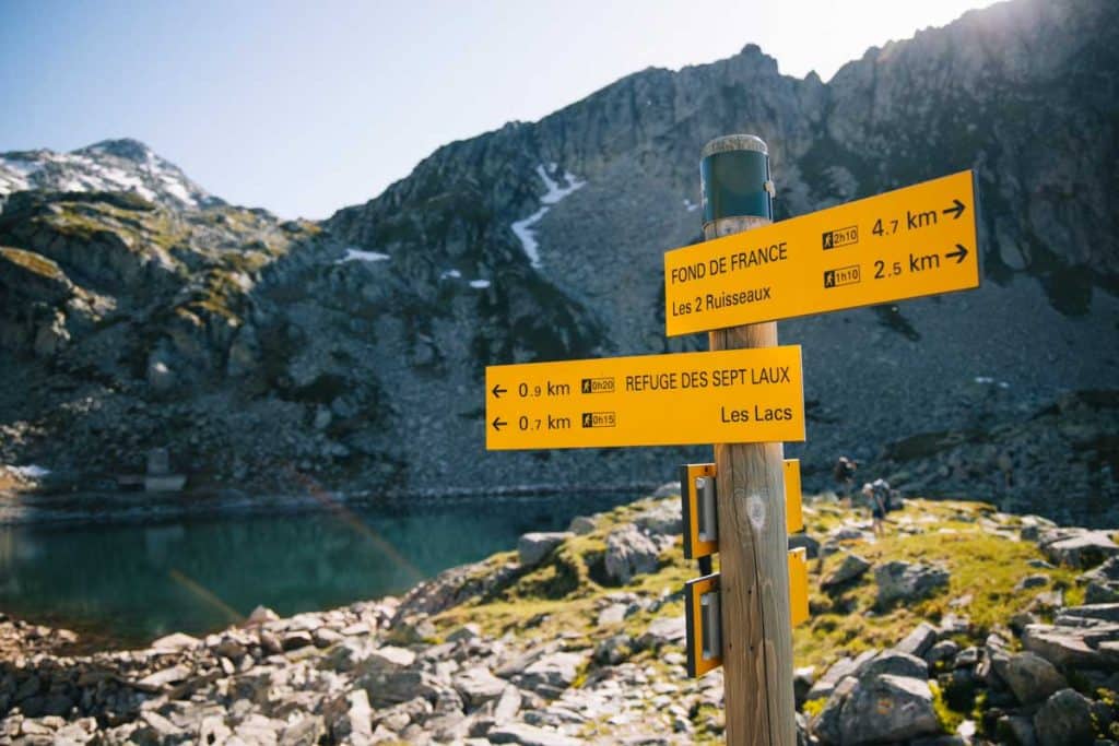 Le col de la vieille pour accéder au plateau des 7 Laux. crédit photo : Clara Ferrand - blog Wildroad