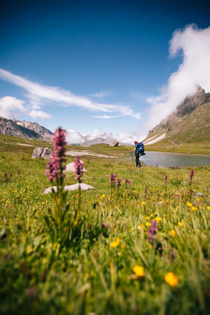 Randonnée du tour de la pointe des Cerces par le lac des Cerces. crédit photo : Clara Ferrand - blog Wildroad