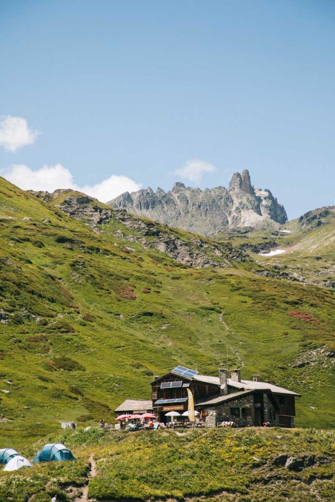 Refuge de la vallée de la Clarée, les frayères. crédit photo : Clara Ferrand - blog Wildroad