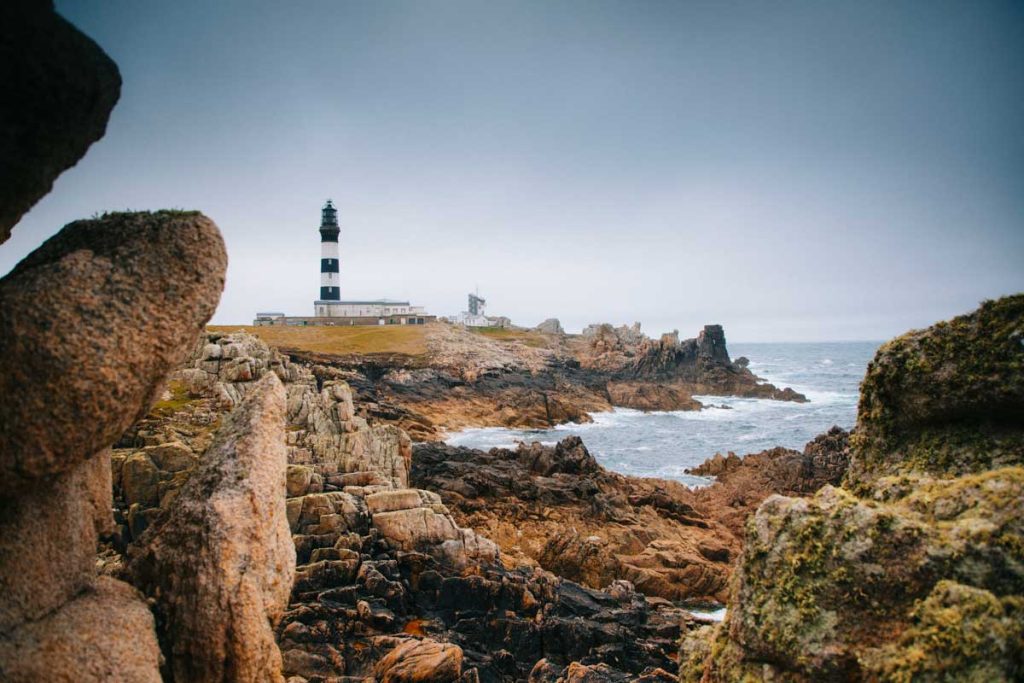 Une sortie en Kayak de mer autour de l'île d'Ouesant. crédit photo : Clara Ferrand - blog Wildroad