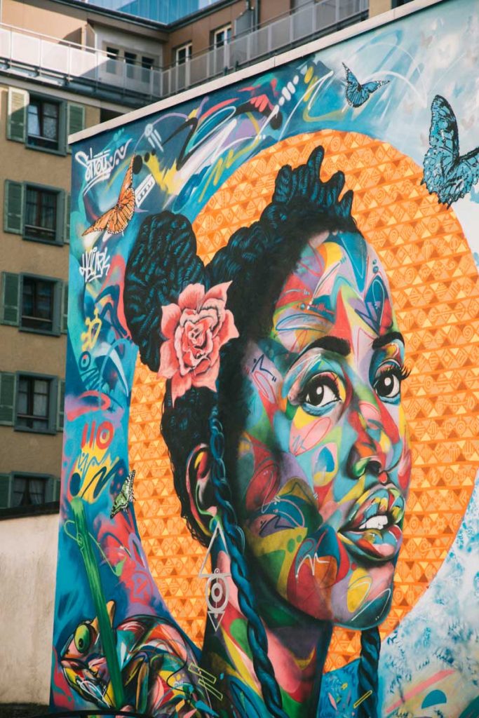 Les streets art du quartier des Bains et des musées. crédit photo : Clara Ferrand - blog Wildroad