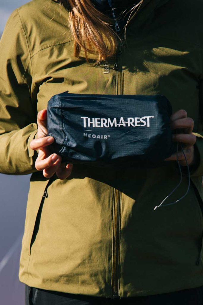 Mes conseils pour bien stocker votre matelas Thermarest. crédit photo : Clara ferrand - blog Wildroad
