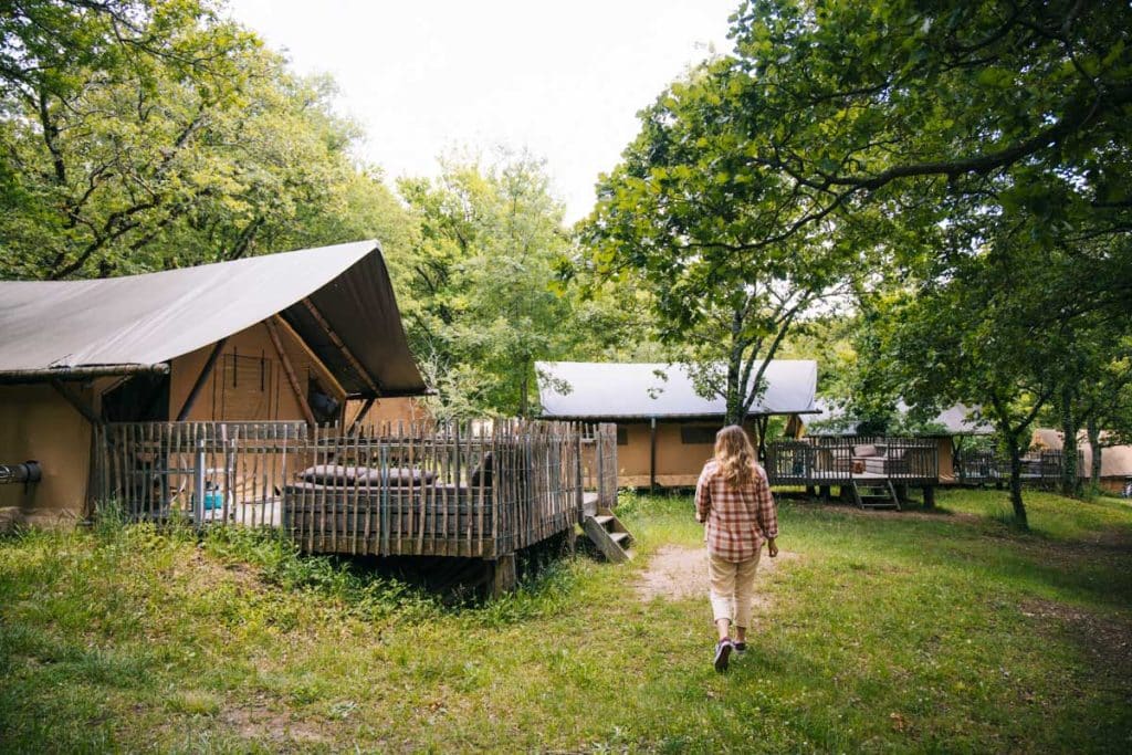 Un week-end dans les villages Huttopia : Dieulefit en Drôme. crédit photo : Clara Ferrand - blog Wildroad