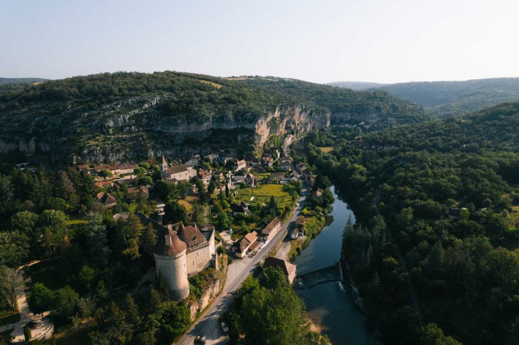 Où se trouve la vallée du Lot et du Célé en Occitanie. crédit photo : Clara FERRAND - blog Wildroad