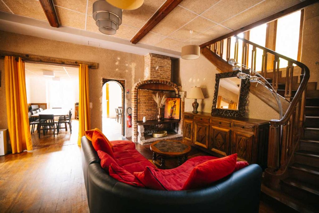 Le gîte du Barry étape du chemin de Saint-Jacques de Compostelle. crédit photo : Clara FERRAND -blog Wildroad