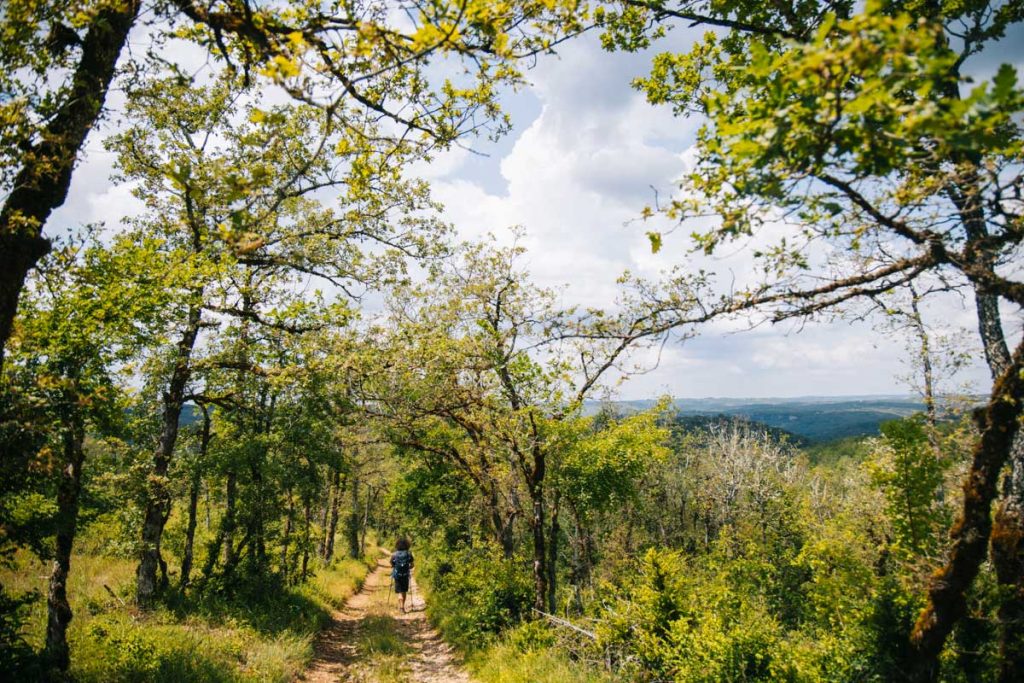 L'itinéraire complet de la Via Causs'mos un trek itinérant de 3 jours dans les Causses du Quercy. crédit photo : Clara FERRAND - blog Wildroad