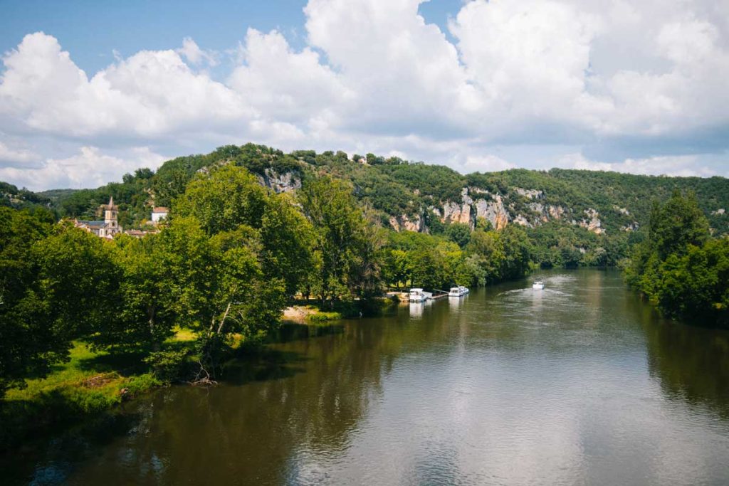 Le fleuve du Lot en Occitanie. crédit photo : Clara FERRAND - blog Wildroad