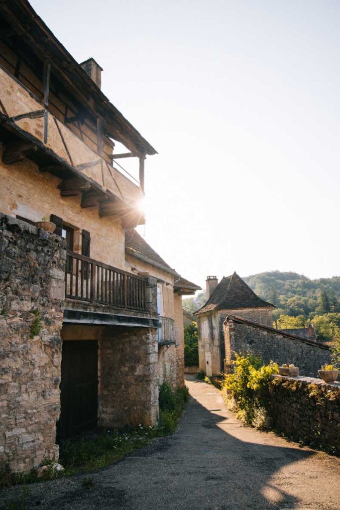 La maison du pasteur calviniste de Cabrerets. crédit photo : Clara Ferrand - blog Wildroad