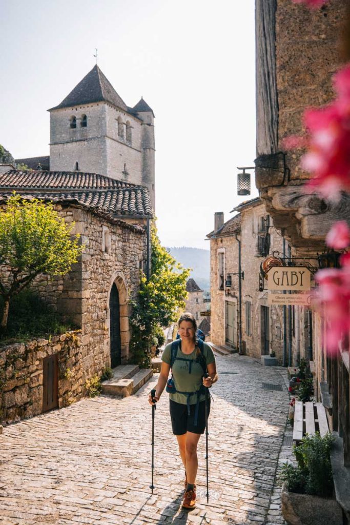 Randonnée dans la vallée du Lot autour de Saint-Cirq-Lapopie. crédit photo : Clara Ferrand - blog Wildroad