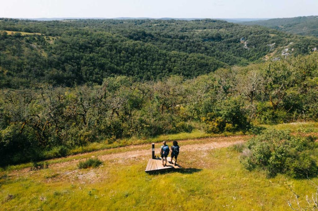 À quelle période randonnée dans les Causses du Quercy. crédit photo : Clara FERRAND -blog Wildroad