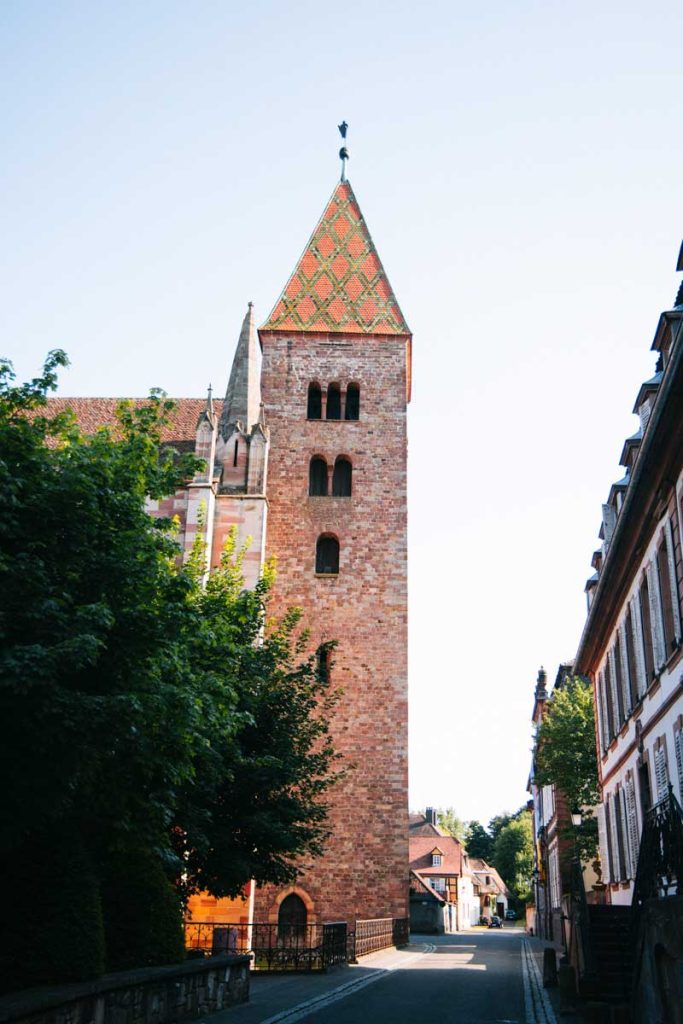 Abbatiales de Saints-pierre-et-paul à Wissembourg. crédit photo : Clara Ferrand - blog Wildroad