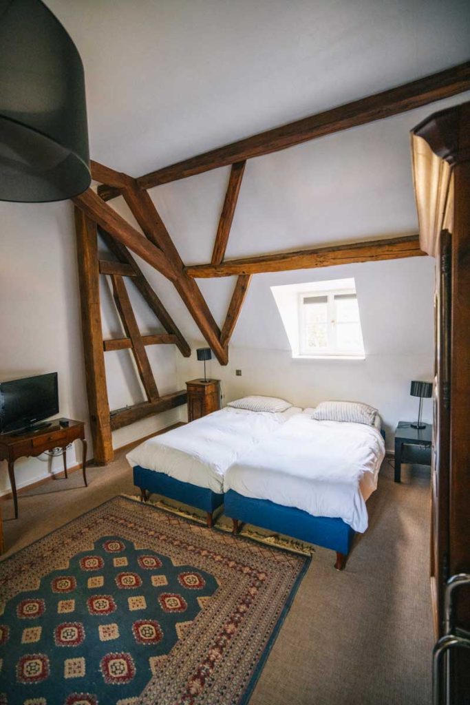 Hébergement à l'hôtel chez Anton dans le village d'Obersteinbach. crédit photo : Clara Ferrand - blog Wildroad