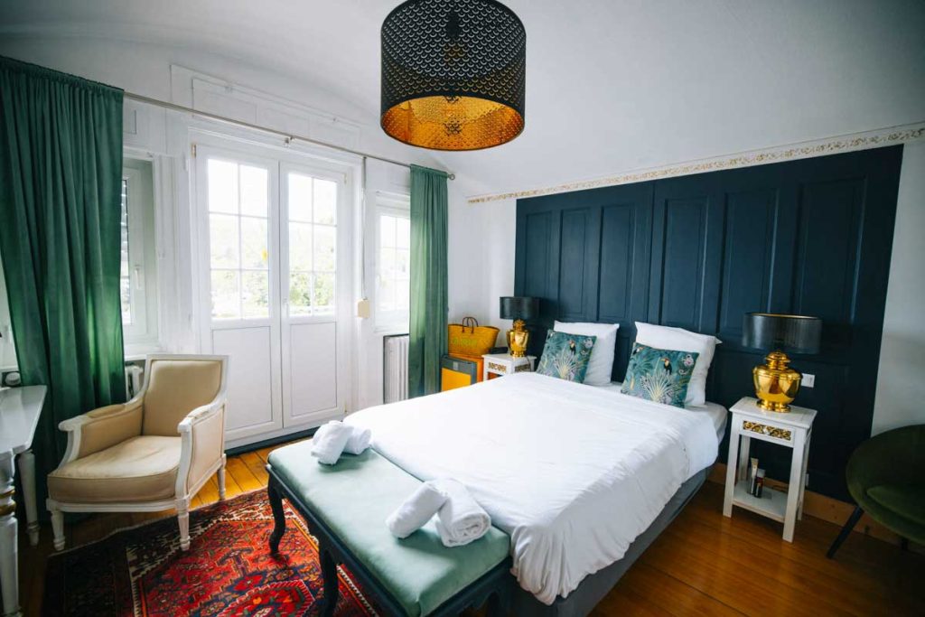 La chambre d'hote La Villa dans les hauteurs de Saverne. crédit photo : Clara Ferrand - blog Wildroad