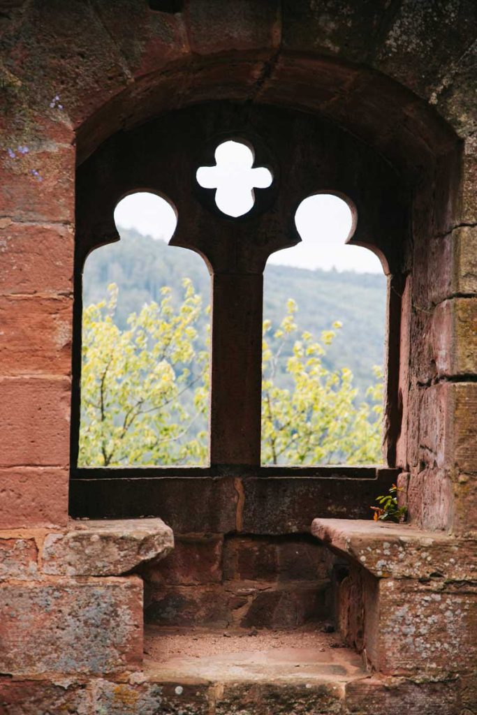 Visiter le chateau nouveau du Windstein. crédit photo : Clara Ferrand - blog Wildroad