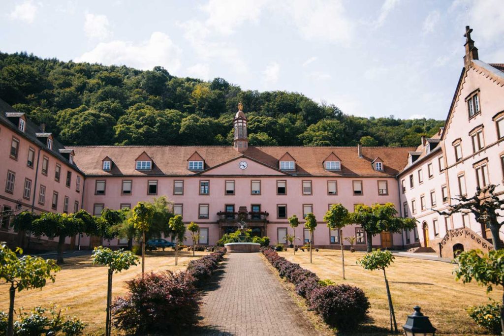 L'hostellerie du couvent à Oberbronn en Alsace. crédit photo : Clara Ferrand - blog Wildroad