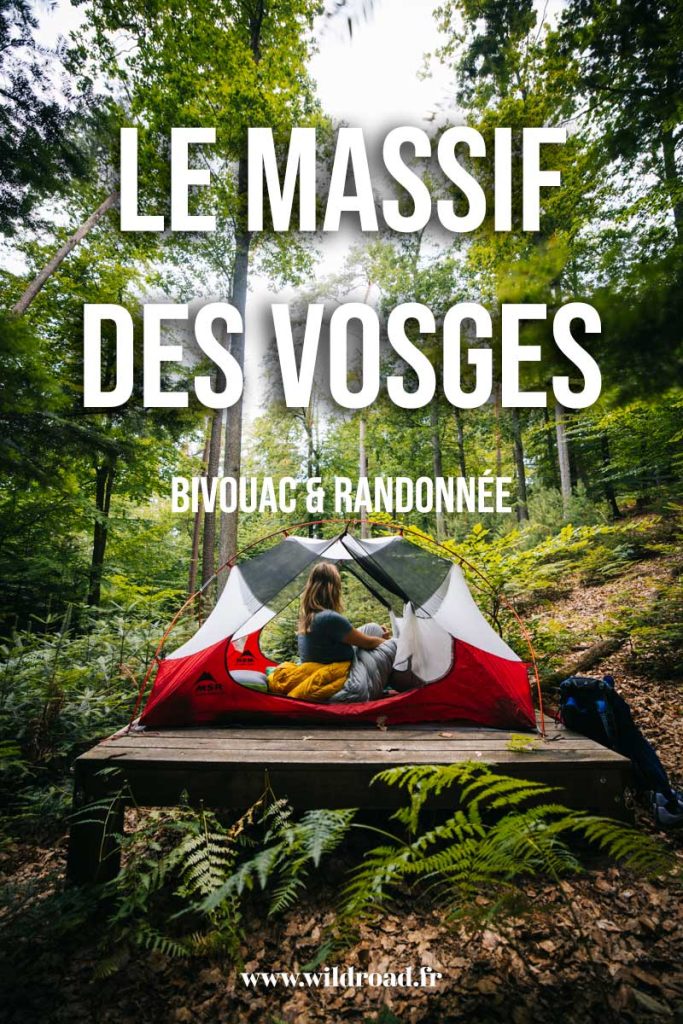 Bivouac et randonnée dans le massif des Vosges : le GR53 en 3 jours étape par étape pour découvrir les châteaux en ruines. crédit photo : Clara Ferrand - blog Wildroad