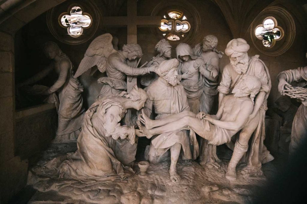Les oeuvres principal de Ligier Richier artiste originaire de la Meuse. crédit photo : Clara Ferrand - blog Wildroad
