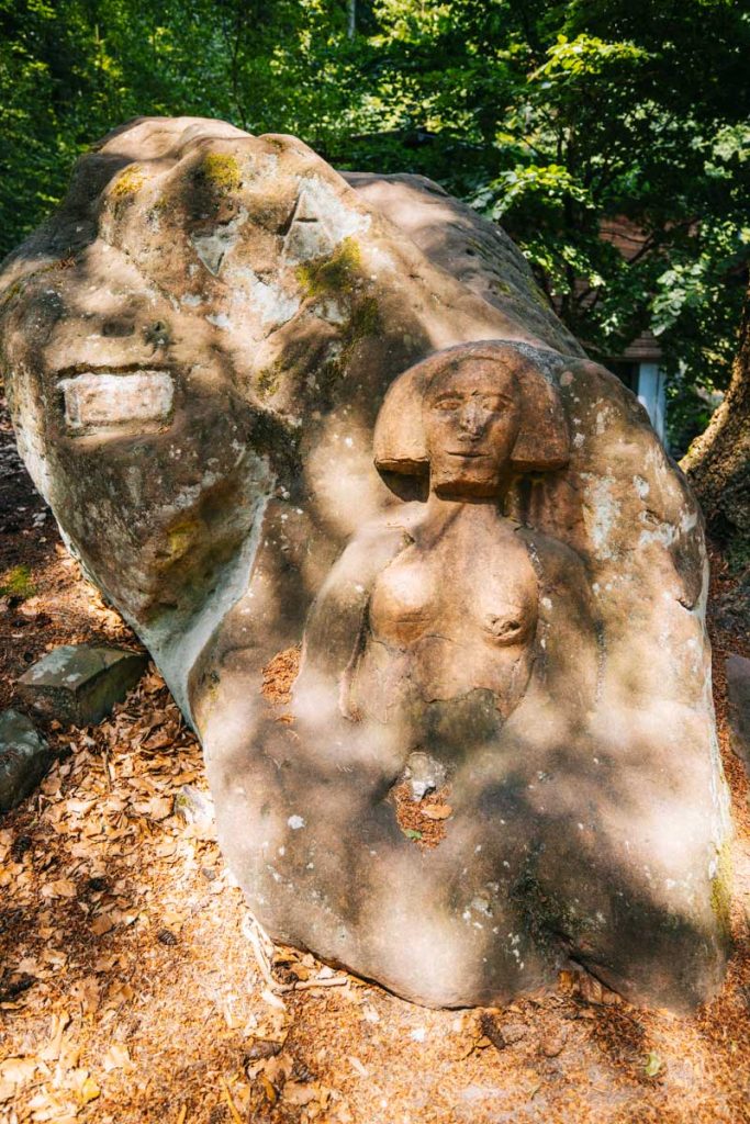 Le rocher de la liese à côté du grand Wintersberg. crédit photo : clara Ferrand - blog Wildro
