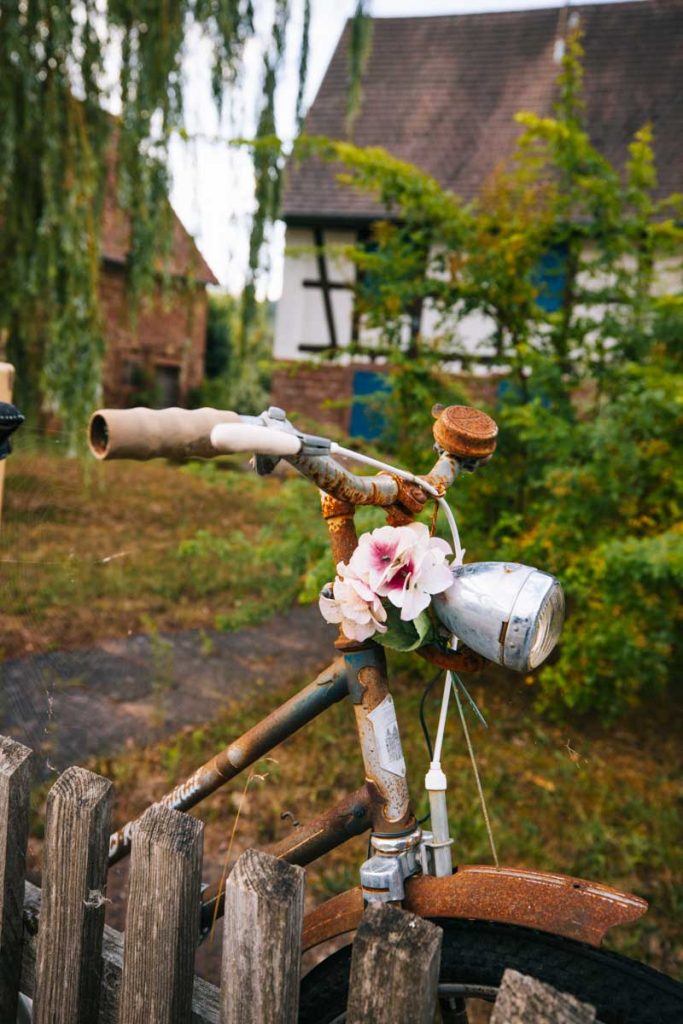 Visiter le village typique alsacien obersteinbach dans les vosges du Nord. crédit photo : Clara Ferrand -blog Wildroad