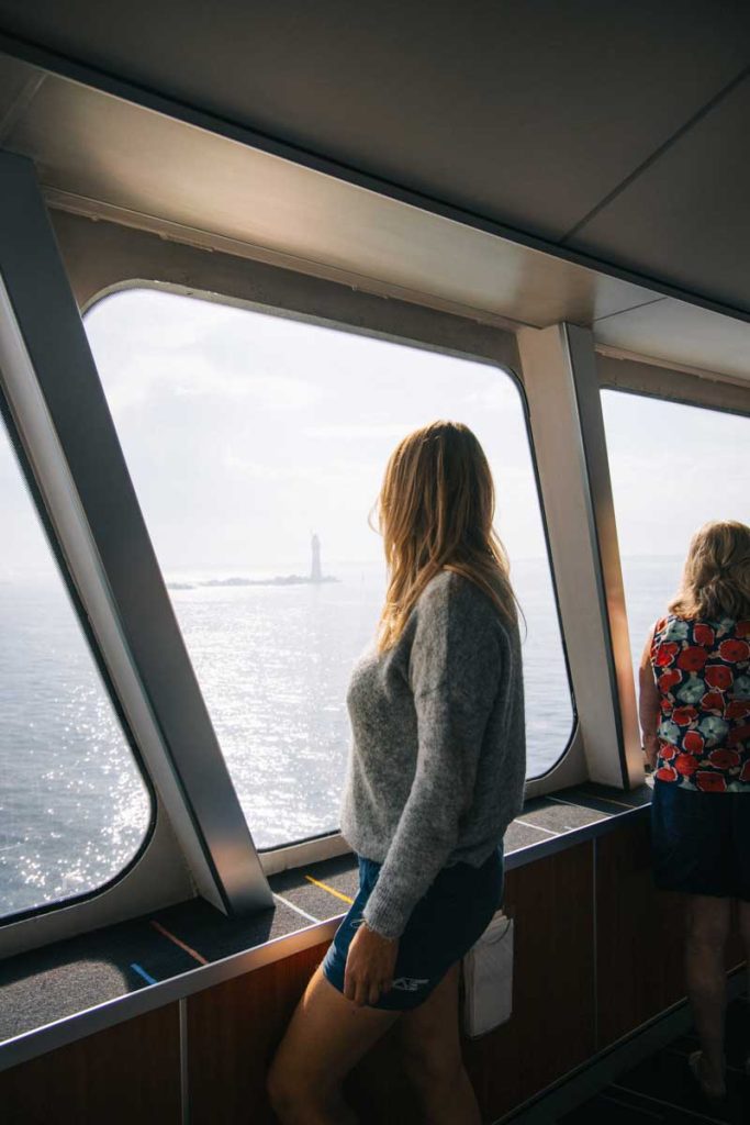 aller à Jersey avec Condor Ferry depuis Saint-Malo. crédit photo : Clara Ferrand - blog Wildroad