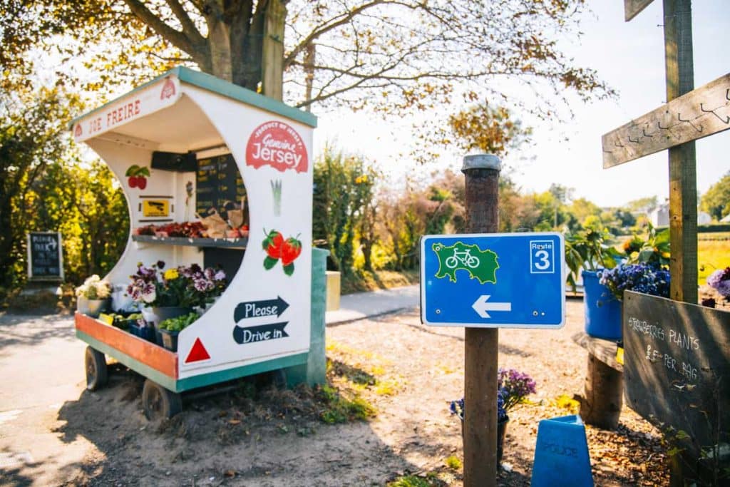faire le tour de l'ile Jersey en se déplaçant à vélo. crédit photo : Clara Ferrand - blog Wildroad
