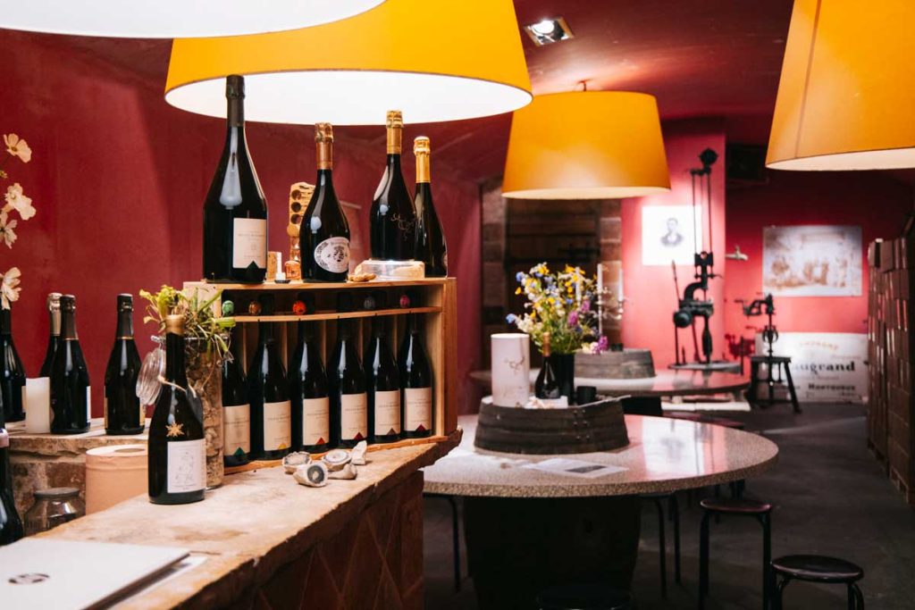 La maison de champagne Hélène Beaugrand à visiter dans les coteaux de Mongueux. crédit photo : Clara Ferrand - blog Wildroad