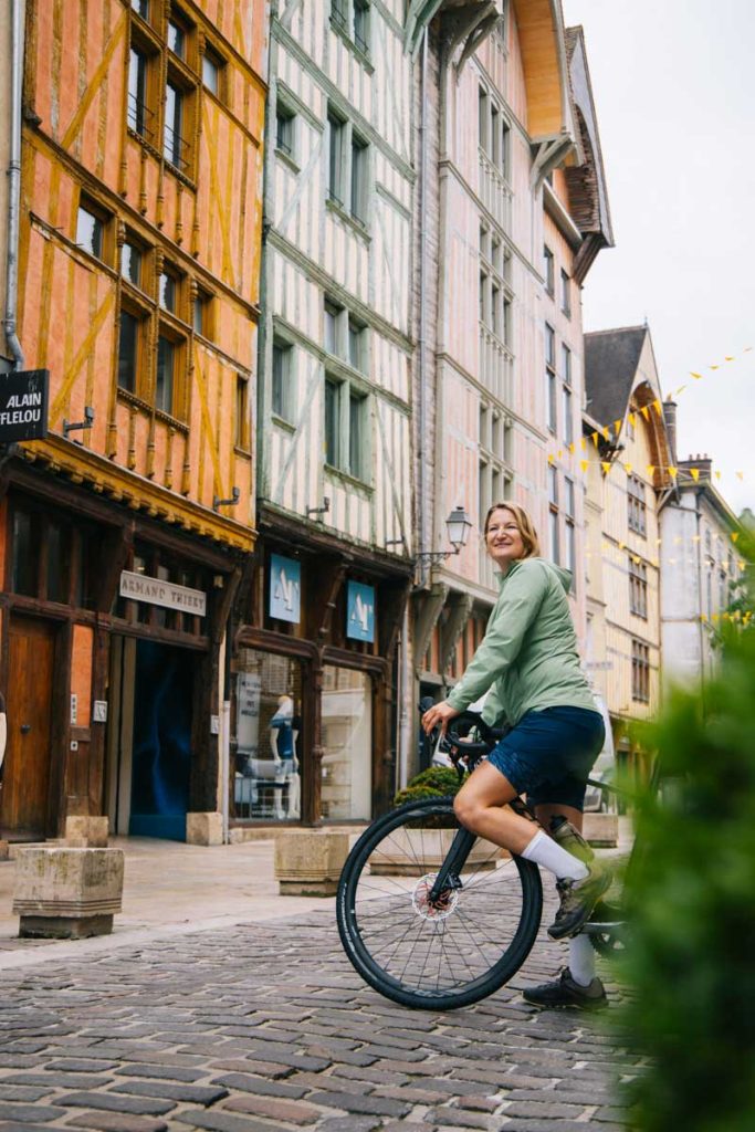 Un itinéraire à vélo depuis Troyes. credit photo : Clara Ferrand - blog Wildroad