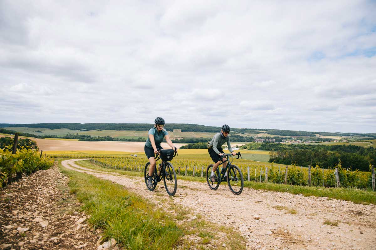 itineraire velo gravel aube en champagne raid bulles