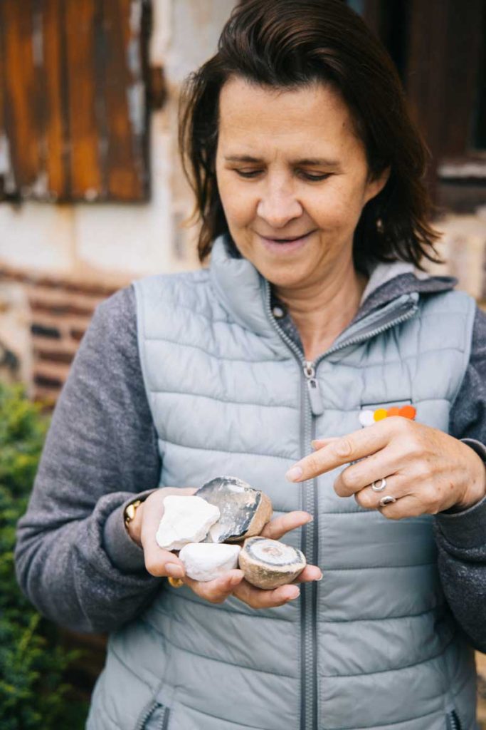 Le terroir des coteaux de Mongueux lors d'une visite avec Helene Beaugrand. crédit photo : Clara Ferrand - blog Wildroad