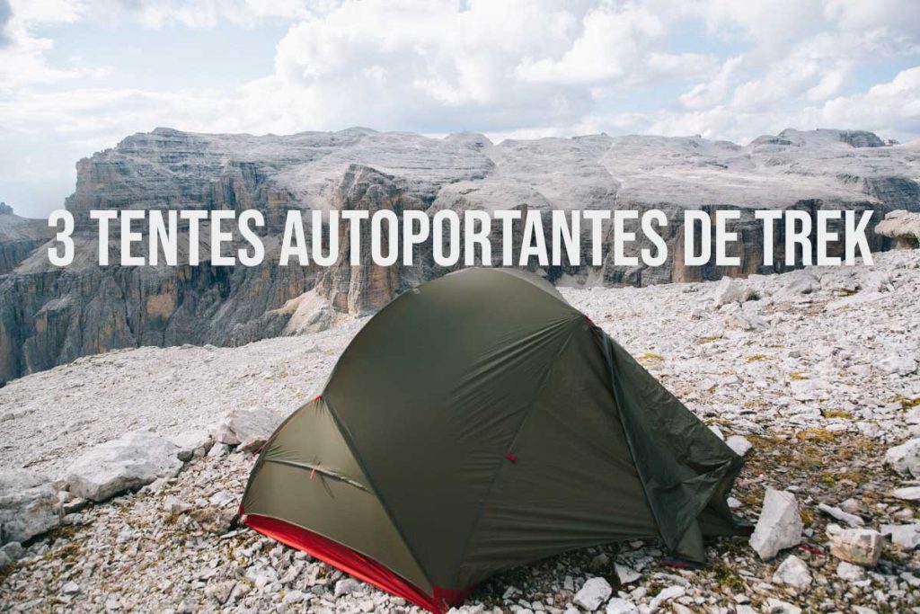 3 tentes autoportantes de trek pour un bivouac réussit. crédit photo : Clara FERRAND - blog Wildroad