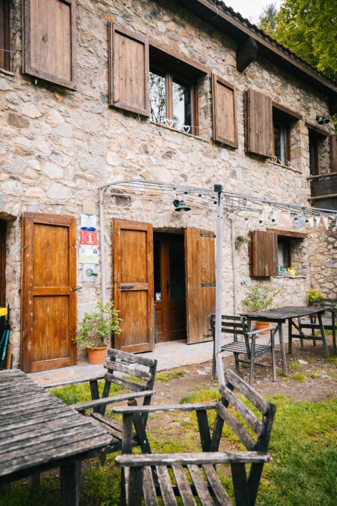 Le refugi venti sur le sentier de l'Hostalet en Cerdanya. Crédit Photo : Clara Ferrand - Blog Wildroad