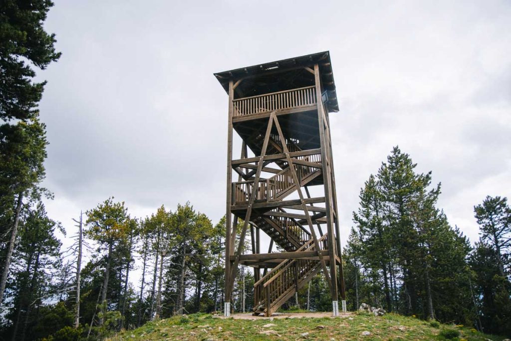torre mirador d'escubairo en Cerdanya. Crédit Photo : Clara Ferrand - Blog Wildroad
