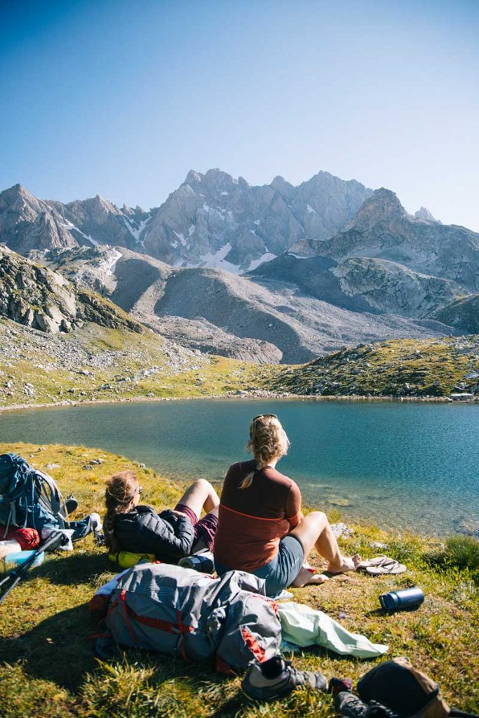 L'Ubaye en bivouac pour la préparation de mon livre de randonnées bivouac dans les Alpes