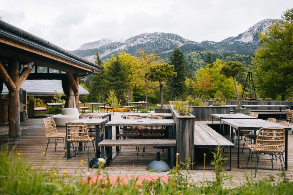 L'auberge du Clariant dans le massif de Vercors. crédit photo : Clara Ferrand - blog Wildroad