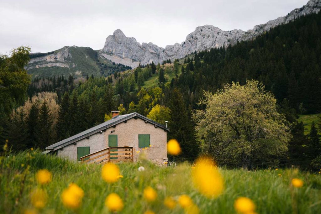 La bergerie du Vallon de la Fauge. crédit photo : Clara Ferrand - blog Wildroad