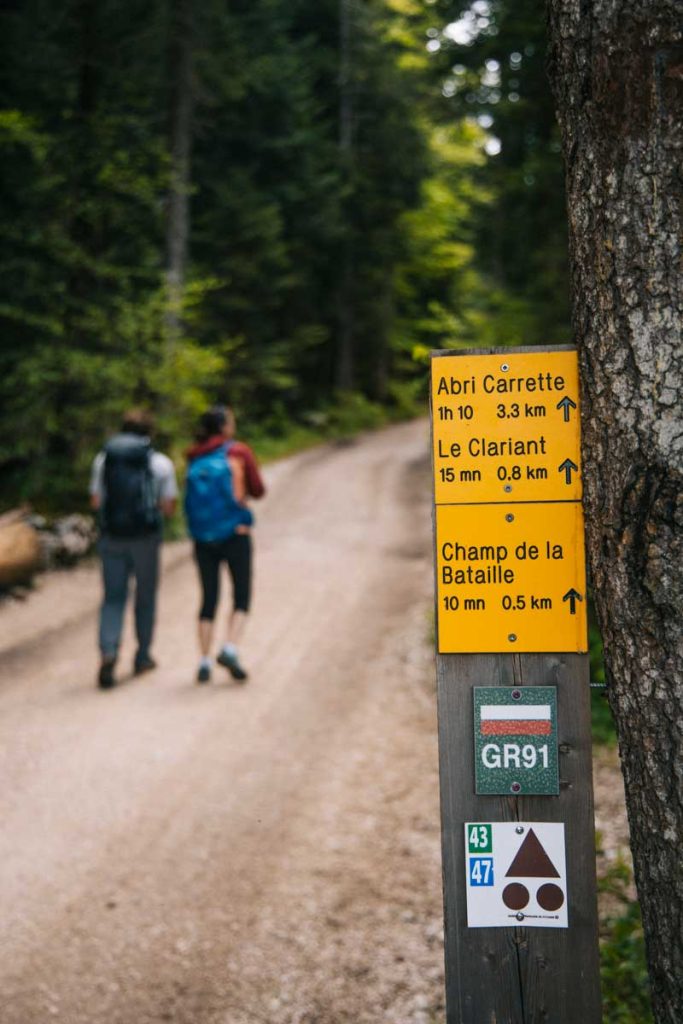 Faire la traversée du Vercors le GR91. crédit photo : Clara Ferrand - blog Wildroad