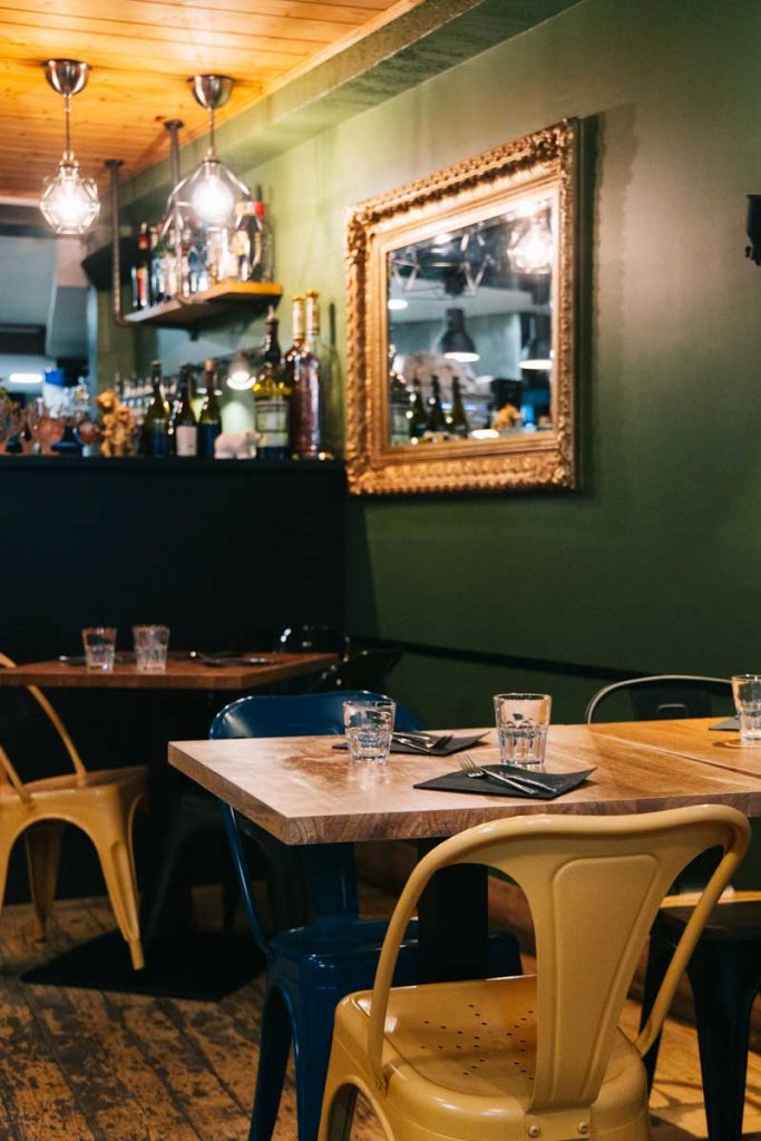 Le restaurant la crêperie de l 'Ours à Villard-de-Lans. crédit photo : Clara Ferrand - blog Wildroad