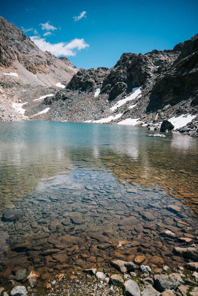 bivouac en Vanoise autour des lacs du mont Coua. Crédit photo : Clara Ferrand - blog Wildroad