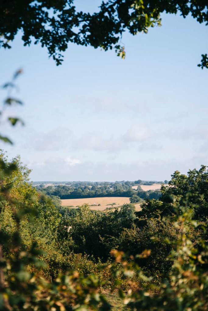 Le bocage mayennais autour de Saint-pierre sur Erve en randonnée. Crédit photo : Clara Ferrand - blog Wildroad