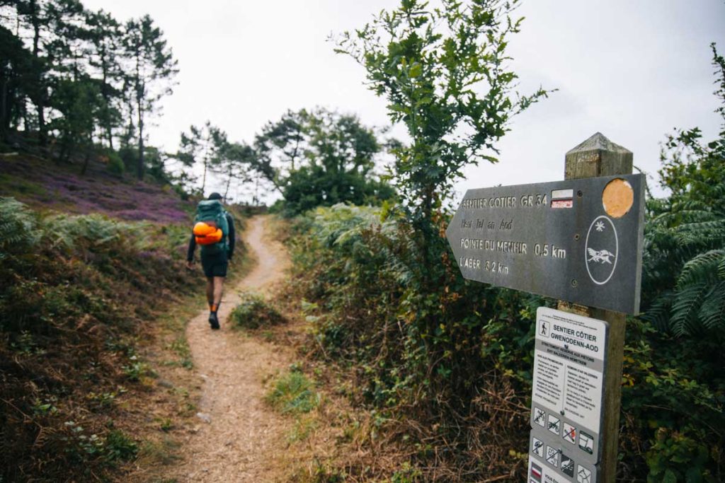 Les gites d'étape sur le sentier côtier de la presqu'île de Crozon. crédit photo : Clara Ferrand - blog Wildroad