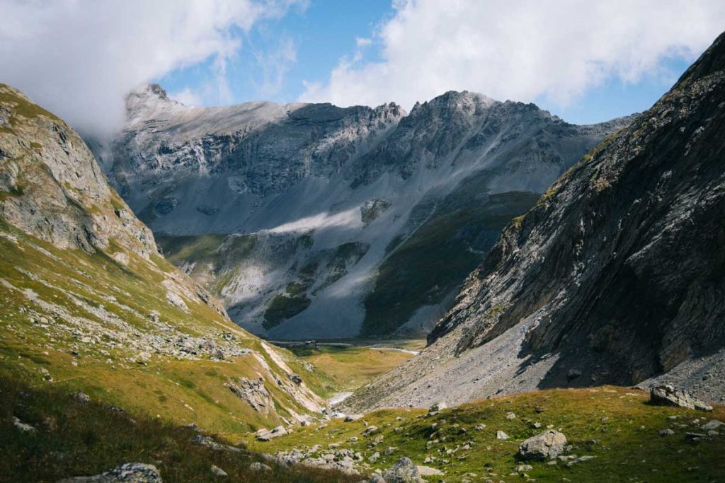 la crete de l'aiguille du Fruit. Crédit photo : Clara Ferrand - blog Wildroad