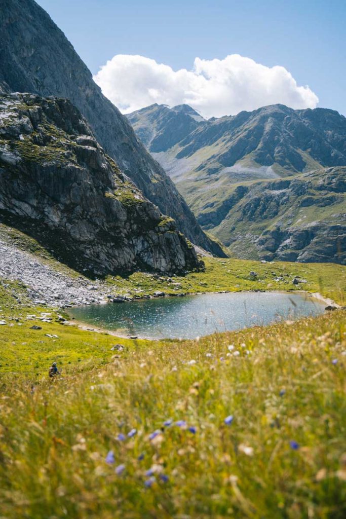 lac de Chanrouge. Crédit photo : Clara Ferrand - blog Wildroad
