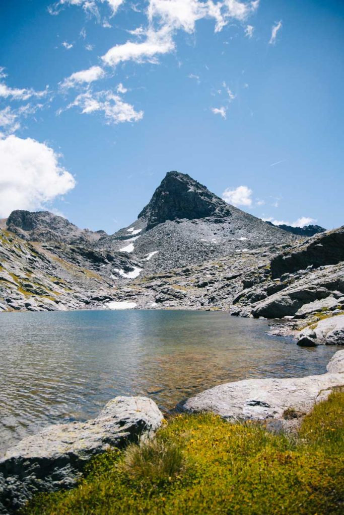 les lacs du mont Coua, randonnée difficile Méribel. Crédit photo : Clara Ferrand - blog Wildroad